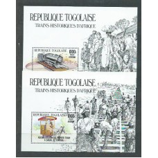 Togo - Hojas Yvert 231/2 ** Mnh  Trenes