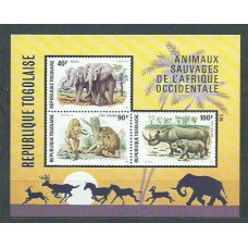 Togo - Hojas Yvert 81 ** Mnh  Fauna