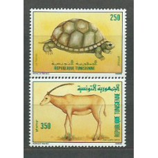 Tunez - Correo Yvert 1131/2 ** Mnh  Fauna