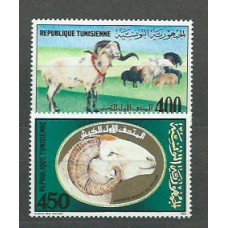 Tunez - Correo Yvert 1143/4 ** Mnh   Fauna