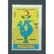 Tunez - Correo Yvert 500 ** Mnh  Cruz roja