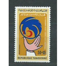 Tunez - Correo Yvert 886 ** Mnh  Cruz roja