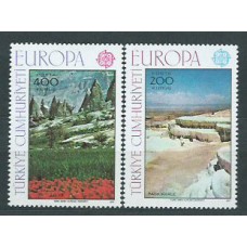 Tema Europa 1977 Turquia Yvert 2184/5 ** Mnh