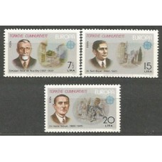 Tema Europa 1980 Turquia Yvert 2279/81 ** Mnh