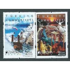 Tema Europa 2012 Turquia Yvert 3617/8 ** Mnh