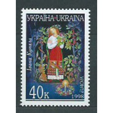 Tema Europa 1998 Ukrania Yvert 315 ** Mnh