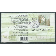 Tema Europa 2008 Ukrania Yvert 869 Carnet ** Mnh