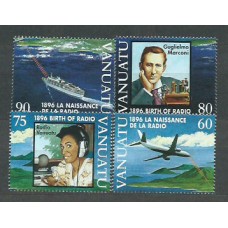 Vanuatu - Correo Yvert 1005/8 ** Mnh   Barco. Avión