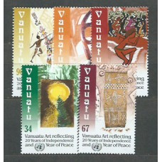 Vanuatu - Correo Yvert 1084/8 ** Mnh  Arte