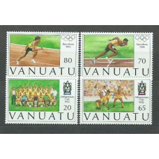 Vanuatu - Correo Yvert 891/4 ** Mnh  Deportes fútbol