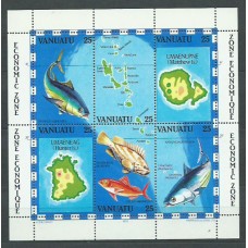 Vanuatu - Hojas Yvert 9 ** Mnh  Fauna