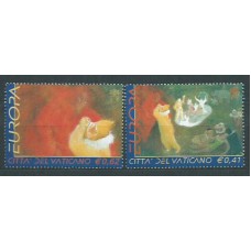 Tema Europa 2002 Vaticano Yvert 1270/1 ** Mnh