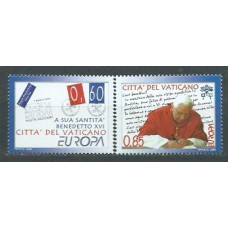 Tema Europa 2008 Vaticano Yvert 1454/5 ** Mnh