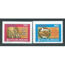 Tema Europa 1995 Vaticano Yvert 998/9 ** Mnh