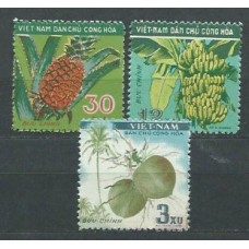 Vietnam del Norte - Correo Yvert 176/8 ** Mnh  Frutas