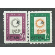 Vietnam del Norte - Correo Yvert 358/9 ** Mnh  Astro