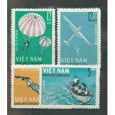 Vietnam del Norte - Correo Yvert 388/91 ** Mnh  Deportes
