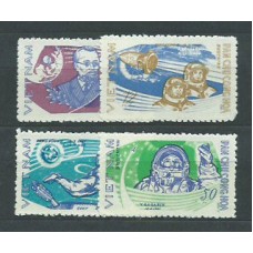 Vietnam del Norte - Correo Yvert 459/62 ** Mnh  Astro