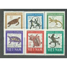 Vietnam del Norte - Correo Yvert 488/93 ** Mnh  Fauna