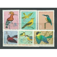 Vietnam del Norte - Correo Yvert 514/9 ** Mnh  Fauna aves