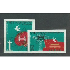 Vietnam del Norte - Correo Yvert 557/8 Sin dentar ** Mnh