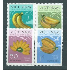 Vietnam del Norte - Correo Yvert 686/9 ** Mnh  Frutos