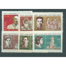 Vietnam del Norte - Correo Yvert 697/702 ** Mnh  Personajes