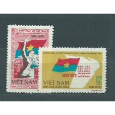 Vietnam del Norte - Correo Yvert 708/9 ** Mnh