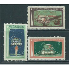 Vietnam del Norte - Correo Yvert 731/3 ** Mnh  Astro