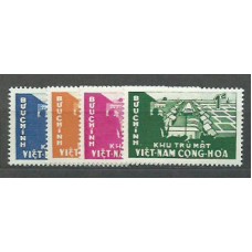 Vietnam del Sur - Correo Yvert 142/5 ** Mnh