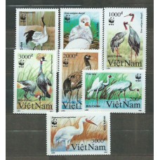 Vietnam Rep. Socialista - Correo 1991 Yvert 1176/82 ** Mnh  Fauna aves