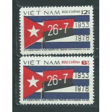 Vietnam Rep. Socialista - Correo 1978 Yvert 130/1 ** Mnh