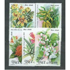 Vietnam Rep. Socialista - Correo 1992 Yvert 1343/7 ** Mnh  Flores