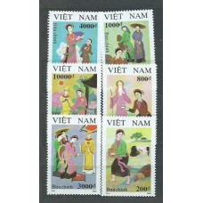 Vietnam Rep. Socialista - Correo 1993 Yvert 1365/70 ** Mnh   Cuentos