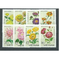 Vietnam Rep. Socialista - Correo 1978 Yvert 138/45 ** Mnh  Flores