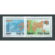 Vietnam Rep. Socialista - Correo 1994 Yvert 1484/5 ** Mnh  UPU