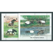 Vietnam Rep. Socialista - Correo 1995 Yvert 1550/7 ** Mnh  Fauna