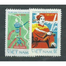 Vietnam Rep. Socialista - Correo 1979 Yvert 163/4 ** Mnh