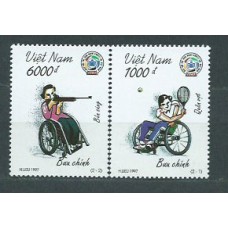 Vietnam Rep. Socialista - Correo 1997 Yvert 1691/2 ** Mnh  Deportes