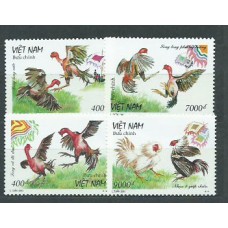 Vietnam Rep. Socialista - Correo 2000 Yvert 1881/4 ** Mnh  Fauna aves