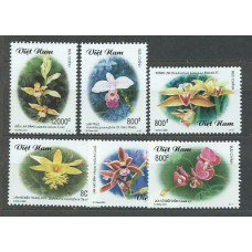 Vietnam Rep. Socialista - Correo 2001 Yvert 1996/2001 ** Mnh  Flores