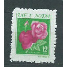 Vietnam Rep. Socialista - Correo 1980 Yvert 252A/B ** Mnh  Flores