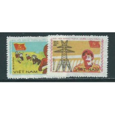 Vietnam Rep. Socialista - Correo 1982 Yvert 338/9 ** Mnh
