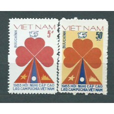 Vietnam Rep. Socialista - Correo 1983 Yvert 401/2 ** Mnh