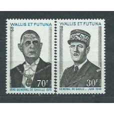 Wallis y Futuna - Correo Yvert 180/1 ** Mnh Personaje