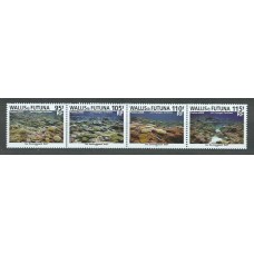Wallis y Futuna - Correo Yvert 597/600 ** Mnh Fauna.Corales