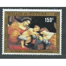 Wallis y Futuna - Aereo Yvert 107 ** Mnh Navidad