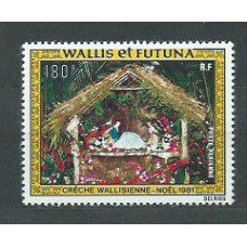 Wallis y Futuna - Aereo Yvert 113 ** Mnh Navidad