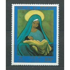 Wallis y Futuna - Aereo Yvert 148 ** Mnh Navidad. Pintura