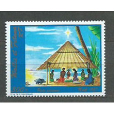 Wallis y Futuna - Aereo Yvert 159 ** Mnh Navidad